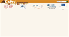 Desktop Screenshot of disprot.org
